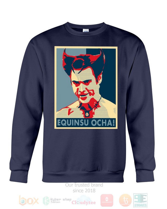 Equinsu Ocha Ace Ventura Hoodie, Shirt word2