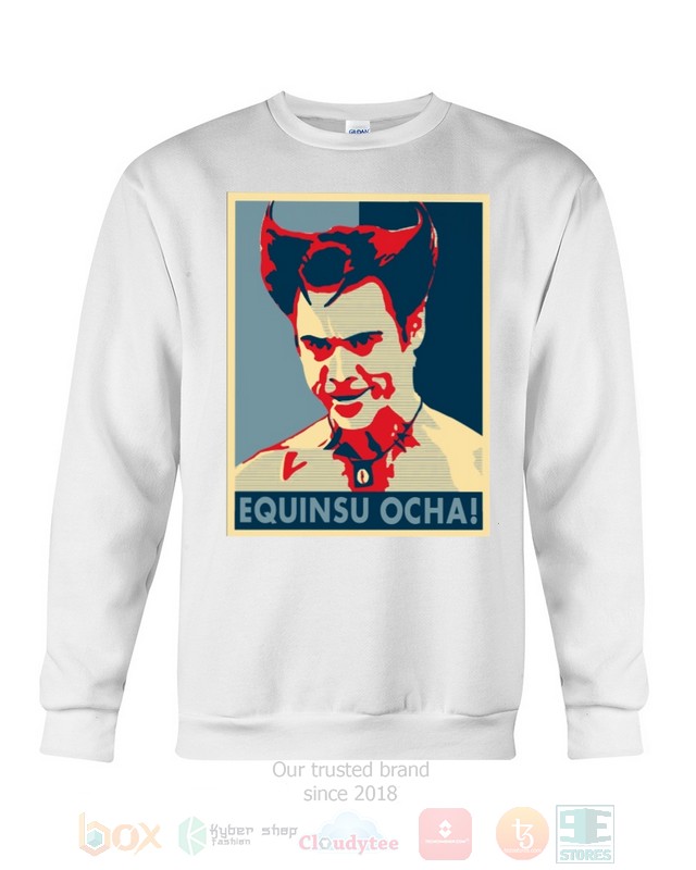 Equinsu Ocha Ace Ventura Hoodie, Shirt word2