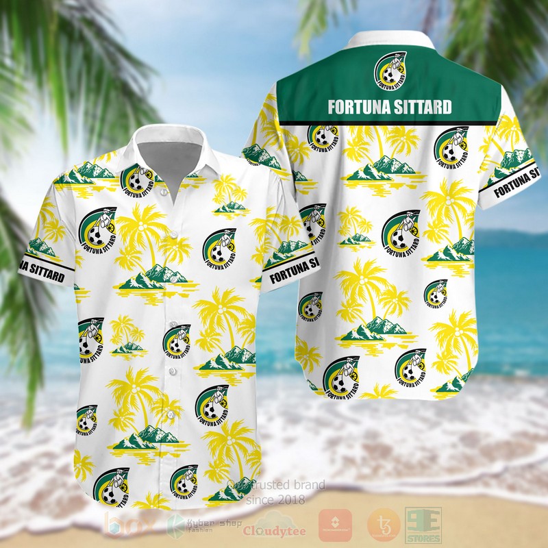 BEST Eredivisie Fortuna Sittard FC Aloha Hawaiian Shirt word2