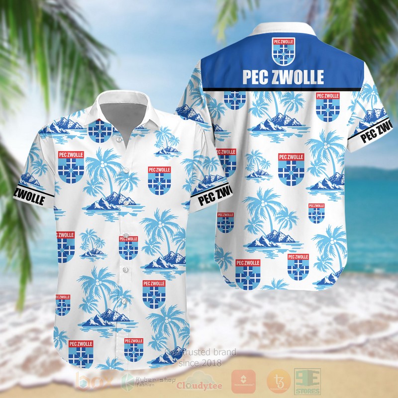 BEST Eredivisie PEC Zwolle FC Aloha Hawaiian Shirt 3 BEST Eredivisie PEC Zwolle FC Aloha Hawaiian Shirt word3