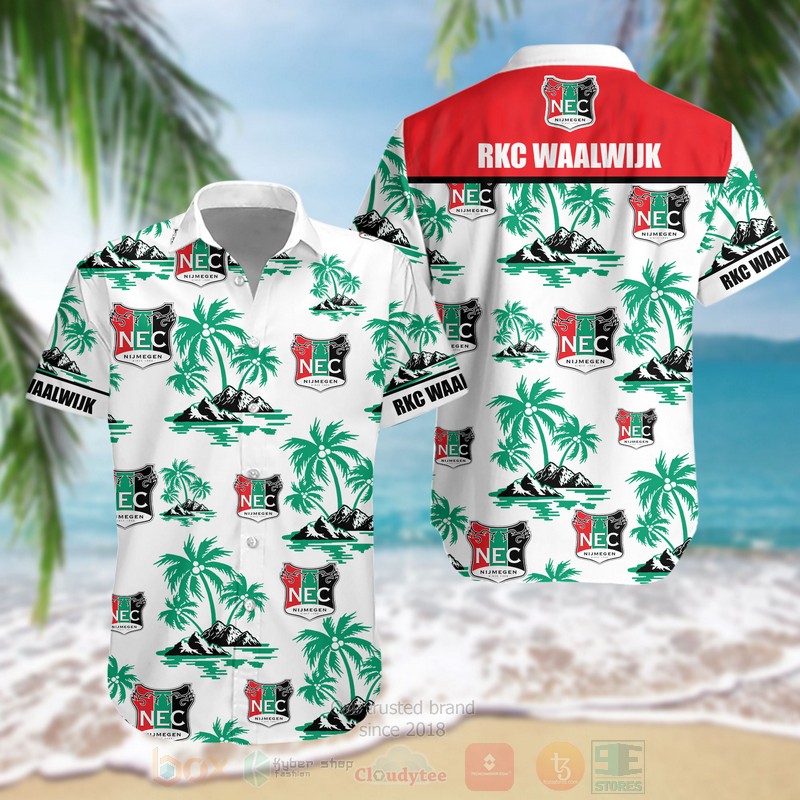 BEST Eredivisie RKC Waalwijk FC Aloha Hawaiian Shirt word2