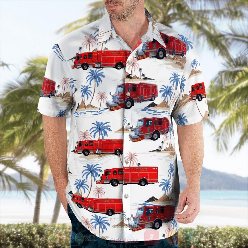 BEST Escambia County Fire Rescue St.3, Florida 3D Aloha Shirt 4 BEST Escambia County Fire Rescue St.3, Florida 3D Aloha Shirt word1