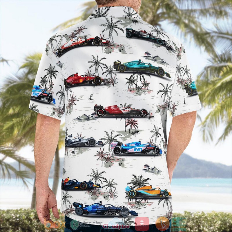 F1 Formula One Teams 2022 Hawaii 3D Shirt 2 F1 Formula One Teams 2022 Hawaii 3D Shirt word2