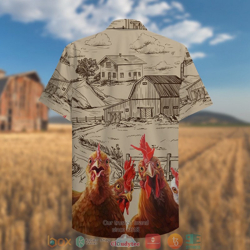 Farmer Chicken Stop staring at my cock Funny Hawaiian Shirt 3 Farmer Chicken Stop staring at my cock Funny Hawaiian Shirt word1