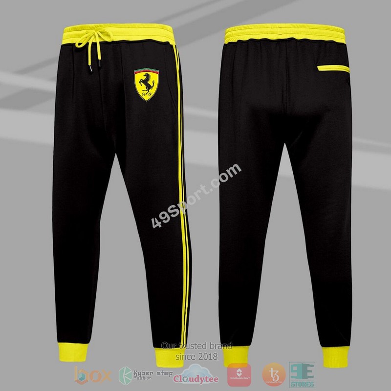 NEW Ferrari Tracksuits Jacket and Pant word1