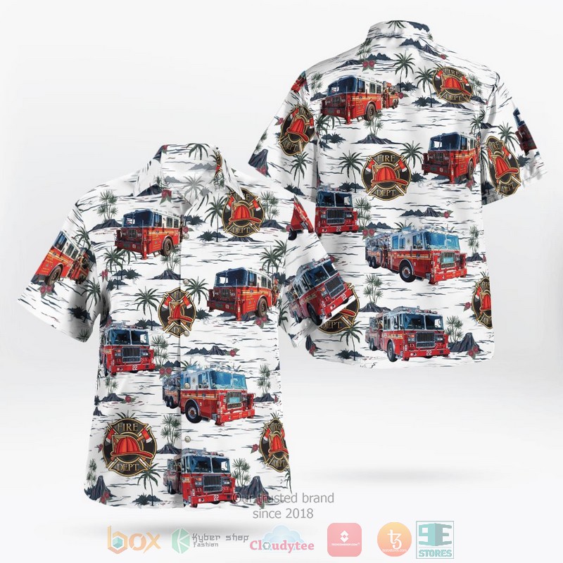 BEST Fire Truck Hawaii Shirt