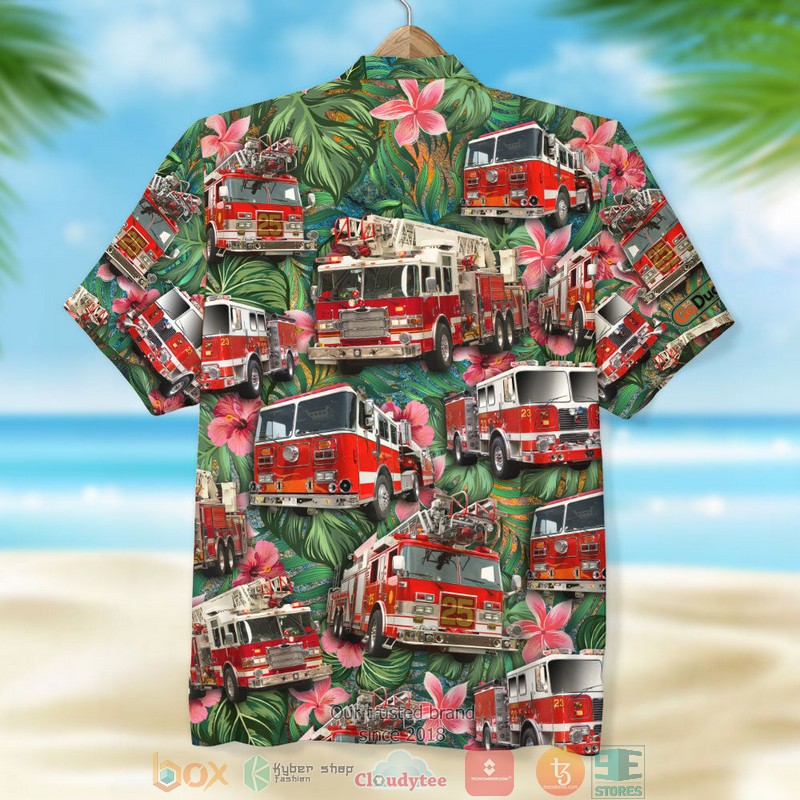 HOT Fire Truck Tropical Pattern Hawaii Shirt 5 HOT Fire Truck Tropical Pattern Hawaii Shirt word3