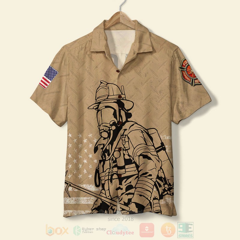 BEST Firefighter Personalized Aloha Hawaiian Shirt