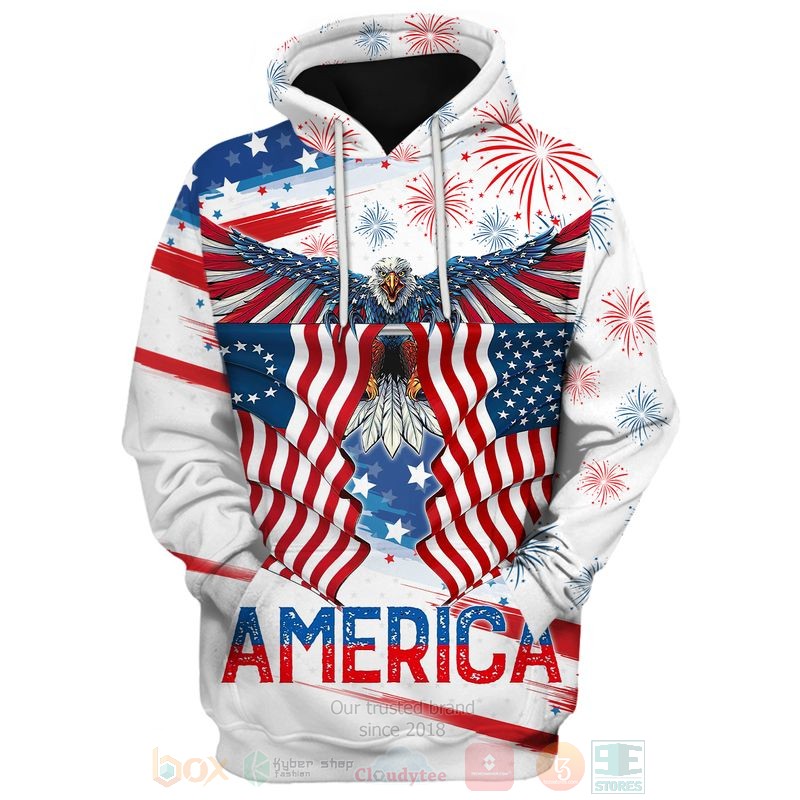 BEST Flag Eagle US Independence All Over Print Shirt, Hoodie