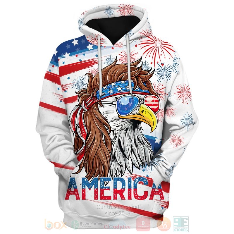 BEST Flag Eagle US Independence Day All Over Print Shirt, Hoodie