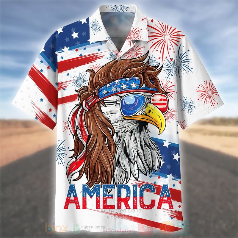 BEST Flag Eagle US Independence Day All Over Print Shirt, Hoodie word1