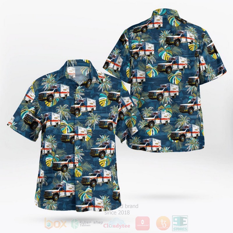 BEST Flagstaff, Arizona, Guardian Medical Transport 3D Aloha Shirt word3