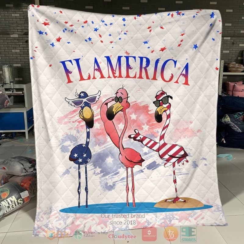 HOT Flamingo Flamerica Independence Day Blanket Quilt 1 HOT Flamingo Flamerica Independence Day Blanket Quilt word2