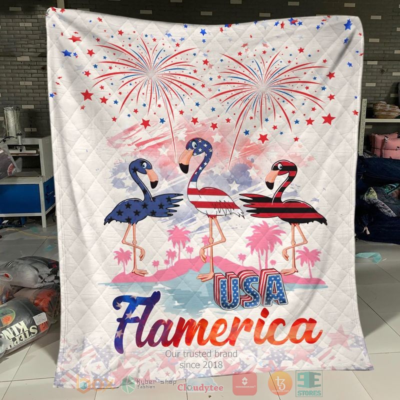 HOT Flamingo Flamerica USA Independence Day Blanket Quilt 6 HOT Flamingo Flamerica USA Independence Day Blanket Quilt word3