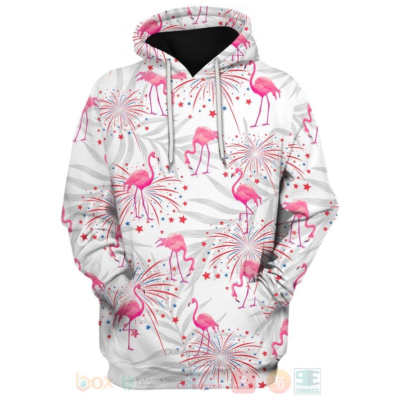 BEST Flamingos US Independence Day All Over Print Shirt, Hoodie word3