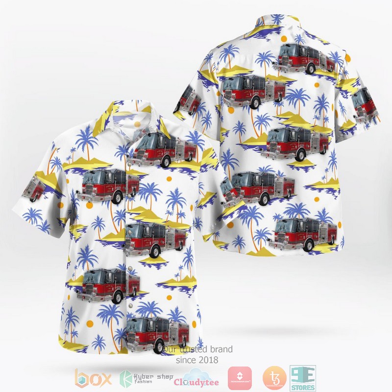 Florence South Carolina Windy Hill Fire Rescue Hawaii 3D Shirt word3