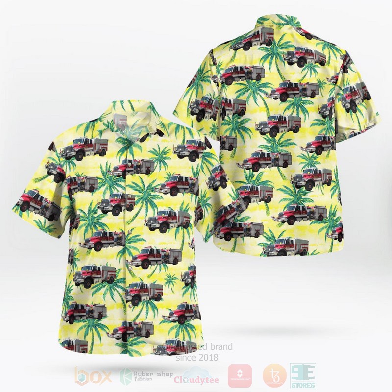 BEST Florence, Texas, Florence Volunteer Fire Department-Williamson County ESD 7 3D Aloha Shirt word3