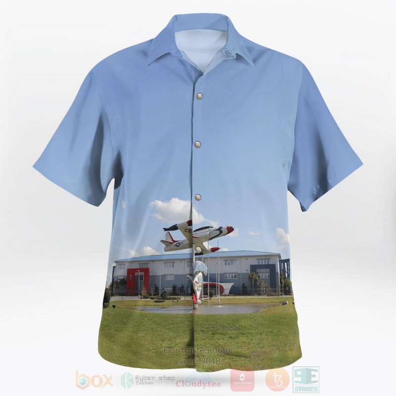 BEST Florida Air Museum, Lockheed T-33 Shooting Star 3D Aloha Shirt 2 BEST Florida Air Museum, Lockheed T-33 Shooting Star 3D Aloha Shirt word2