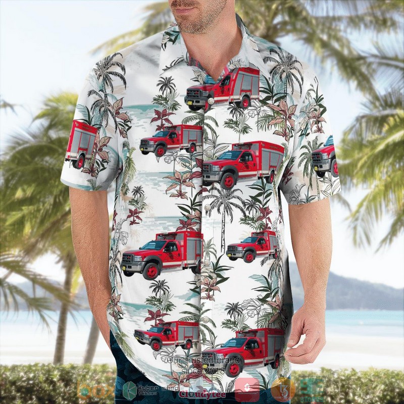 Florida Charlotte County Fire Department Hazmat 12 Hawaii 3D Shirt 4 Florida Charlotte County Fire Department Hazmat 12 Hawaii 3D Shirt word2