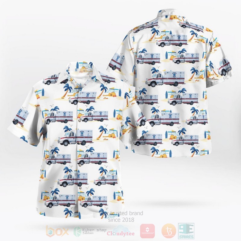 BEST Florida, Escambia County EMS 3D Aloha Shirt