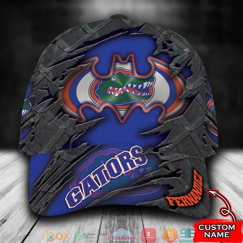 Florida Gators Batman NCAA1 Custom Name Cap 8 Florida Gators Batman NCAA1 Custom Name Cap word1