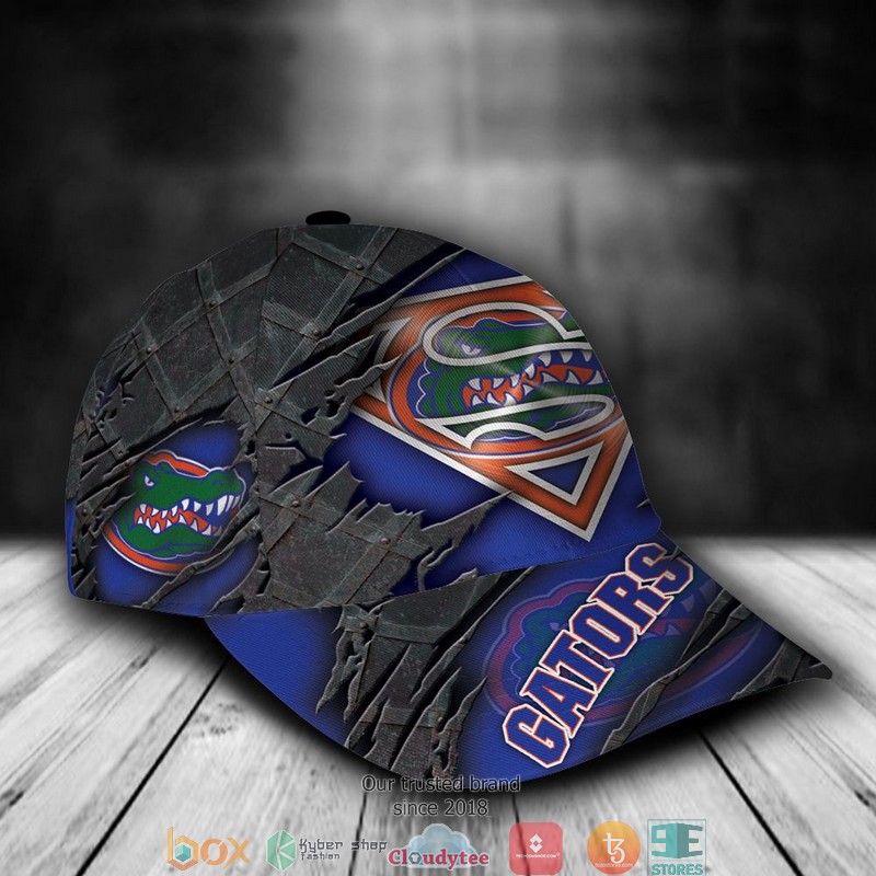 Florida Gators Superman NCAA1 Custom Name Cap 2 Florida Gators Superman NCAA1 Custom Name Cap word3