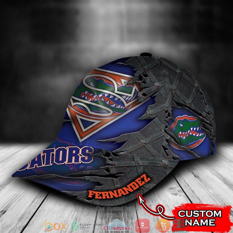 Florida Gators Superman NCAA1 Custom Name Cap 3 Florida Gators Superman NCAA1 Custom Name Cap word3