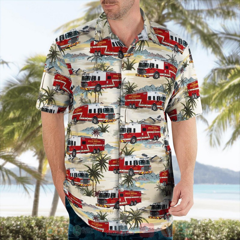 BEST Florida, Palm Beach County Fire Rescue Special Operations 3D Aloha Shirt 4 BEST Florida, Palm Beach County Fire Rescue Special Operations 3D Aloha Shirt word2