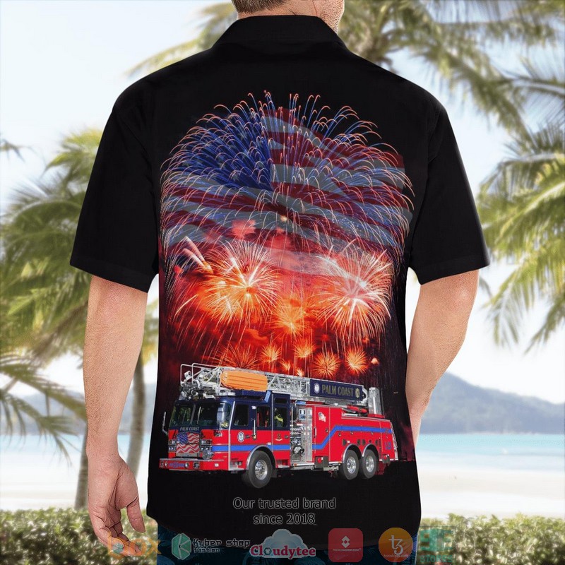 Florida Palm Coast Fire Department 4th Of July Hawaii 3D Shirt 2 Florida Palm Coast Fire Department 4th Of July Hawaii 3D Shirt word3
