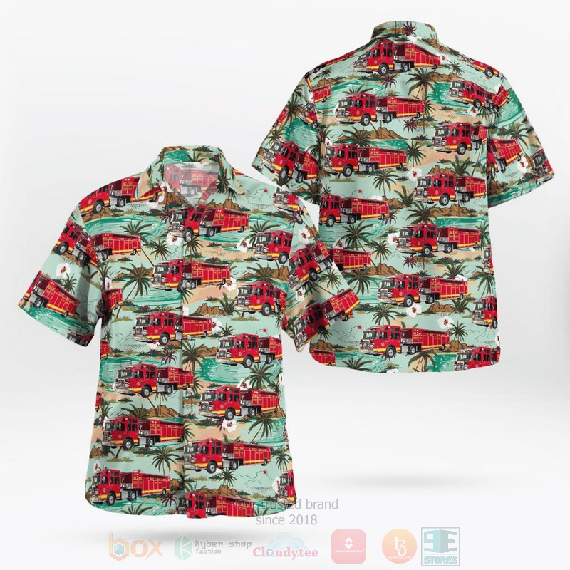 BEST Florida, West Palm Beach Fire Rescue Hazmat 2 3D Aloha Shirt 8 BEST Florida, West Palm Beach Fire Rescue Hazmat 2 3D Aloha Shirt word1