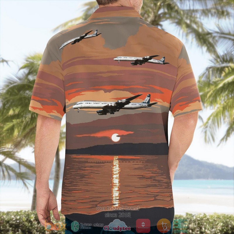 Flying Tiger Line Douglas DC-8-61CF Aloha Shirt 4 Flying Tiger Line Douglas DC-8-61CF Aloha Shirt word1