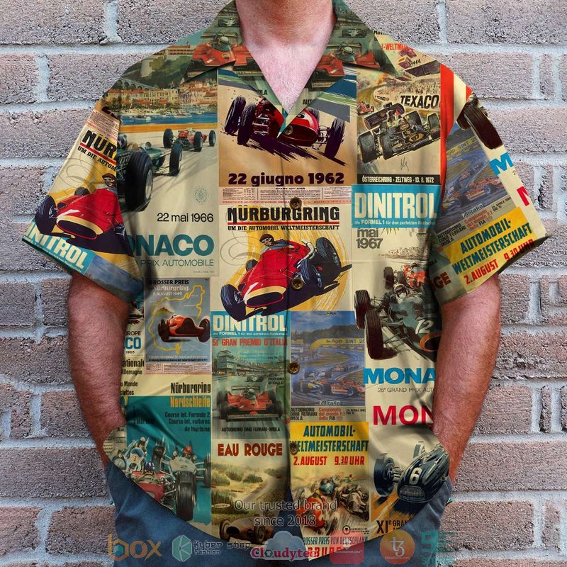 HOT Formula One poster Hawaii Shirt 2 HOT Formula One poster Hawaii Shirt word3