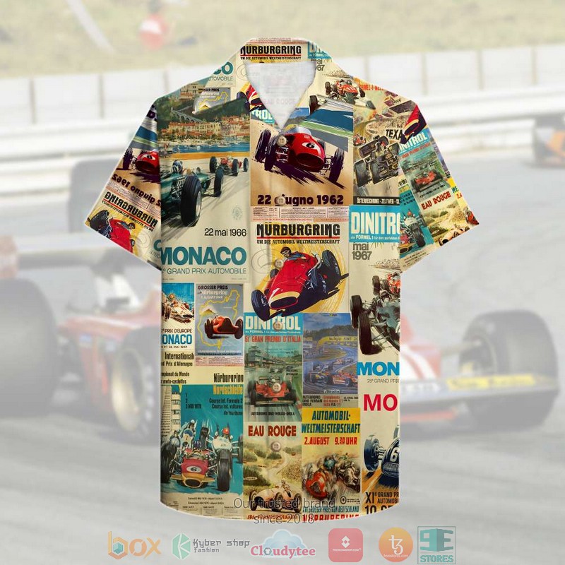 HOT Formula One poster Hawaii Shirt 4 HOT Formula One poster Hawaii Shirt word3