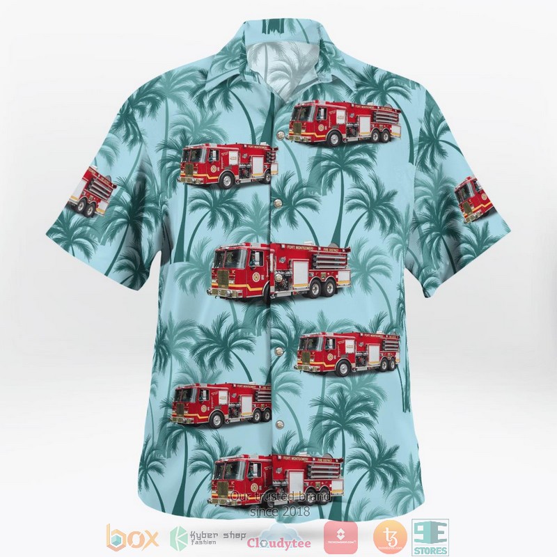 NEW Fort Montgomery New York Fort Montgomery Fire District Hawaii Shirt word3