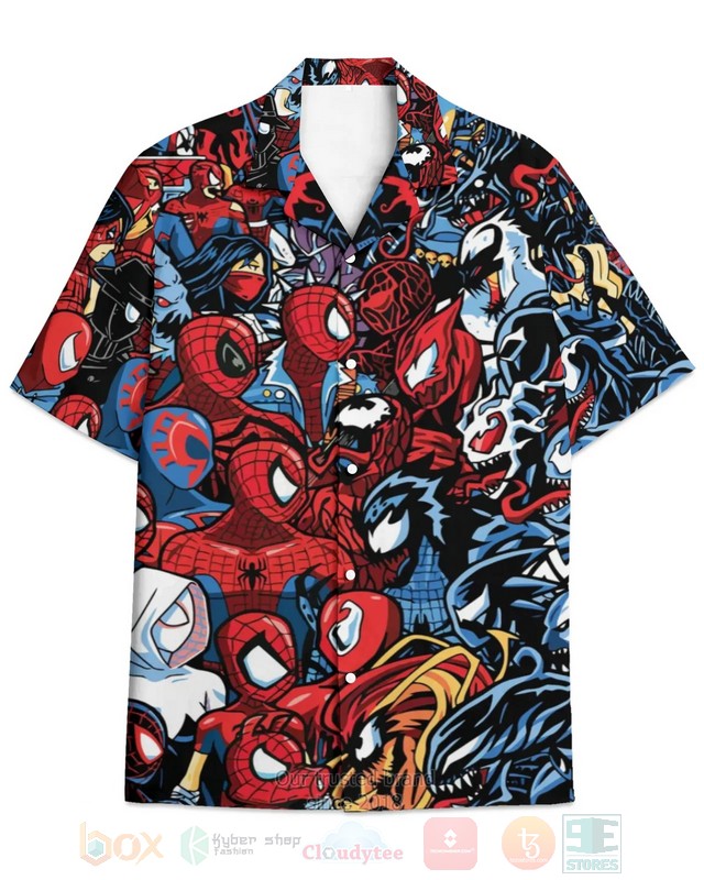BEST Spidey vs Symbiote Aloha Hawaiian Shirt