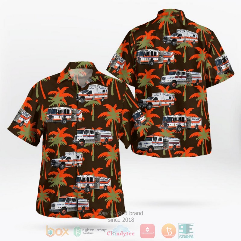 BEST Franklin County Pennsylvania Fannett-Metal Fire & Ambulance Company Hawaii Shirt word3