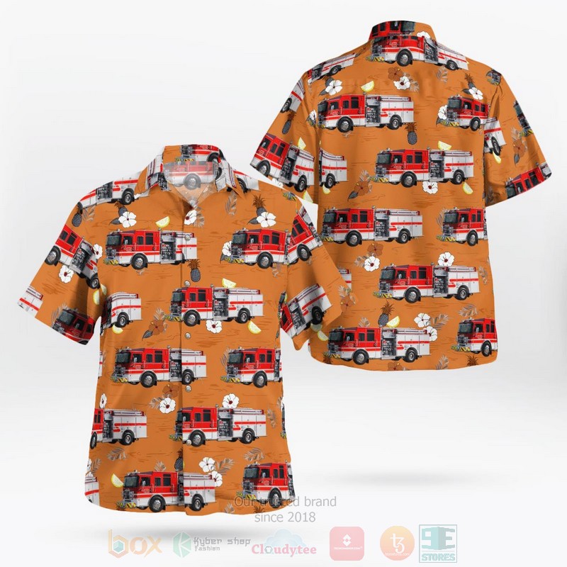 BEST Frederick-Firestone Fire Protection District Frederick, Colorado 3D Aloha Shirt word1