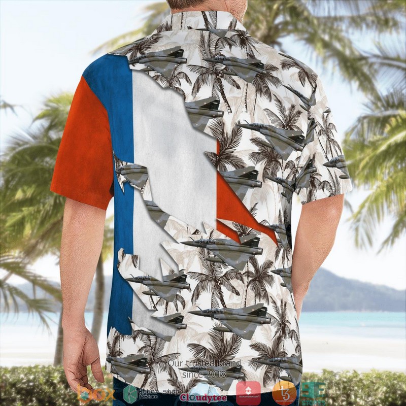 French Air and Space Force Mirage 2000D Hawaiian Shirt word3