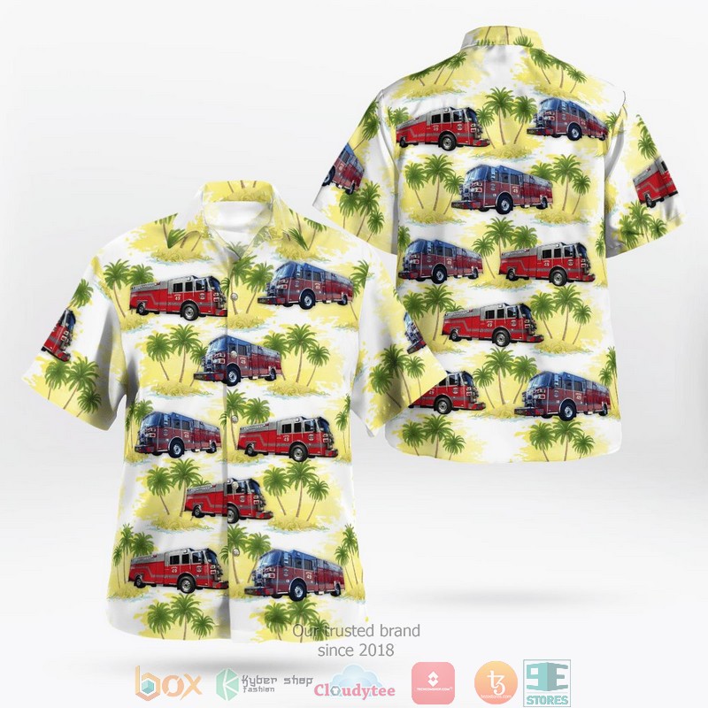 Frenchtown Fire Department Hawaii 3D Shirt