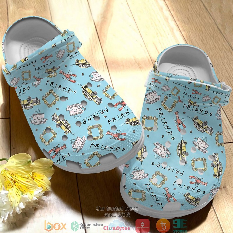 Friends-All Over Triple Crocband Shoes 3 Friends-All Over Triple Crocband Shoes word3
