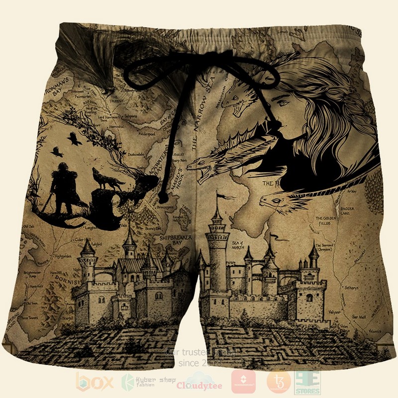 BEST G.O.T Map Pattern Aloha Hawaiian Shirt, Short 3 BEST G.O.T Map Pattern Aloha Hawaiian Shirt, Short word2