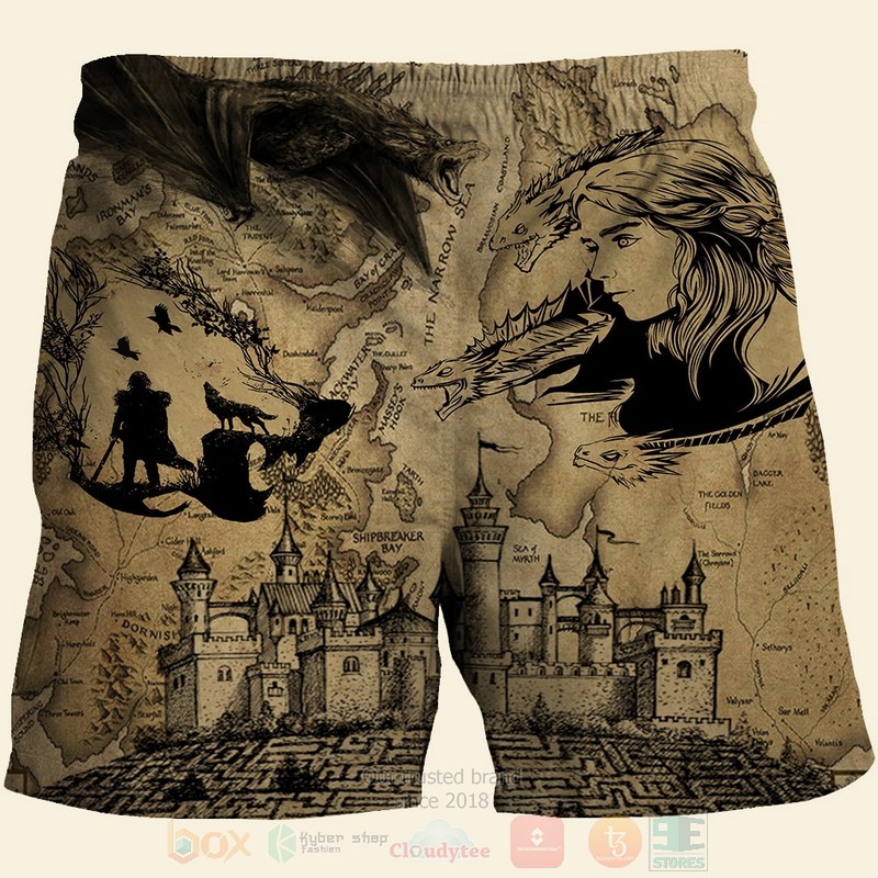 BEST G.O.T Map Pattern Aloha Hawaiian Shirt, Short 4 BEST G.O.T Map Pattern Aloha Hawaiian Shirt, Short word2