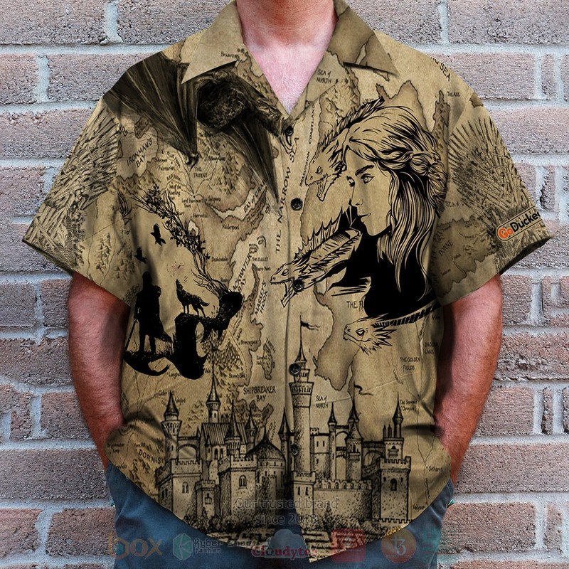 BEST G.O.T Map Pattern Aloha Hawaiian Shirt, Short 5 BEST G.O.T Map Pattern Aloha Hawaiian Shirt, Short word2
