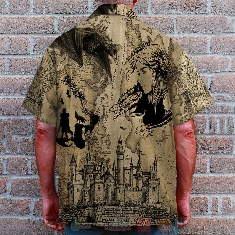 BEST G.O.T Map Pattern Aloha Hawaiian Shirt, Short 6 BEST G.O.T Map Pattern Aloha Hawaiian Shirt, Short word2