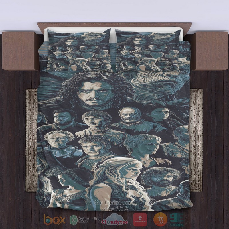 Game Of Thrones Characters Bedding Sets word3