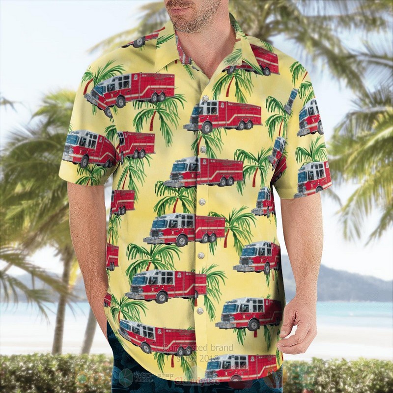 BEST Gastonia, North Carolina, Gastonia Fire Department Rescue 1 Yellow 3D Aloha Shirt 3 BEST Gastonia, North Carolina, Gastonia Fire Department Rescue 1 Yellow 3D Aloha Shirt word1
