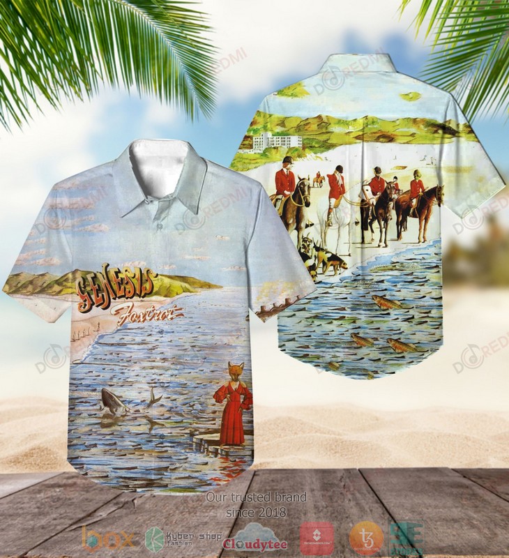 Genesis Foxtrot Short Sleeve Hawaiian Shirt