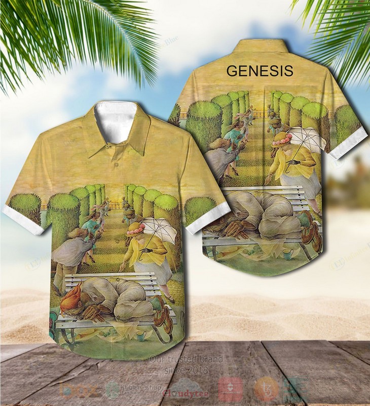 BEST Genesis Selling England by the Pound Album Aloha Hawaiian Shirt