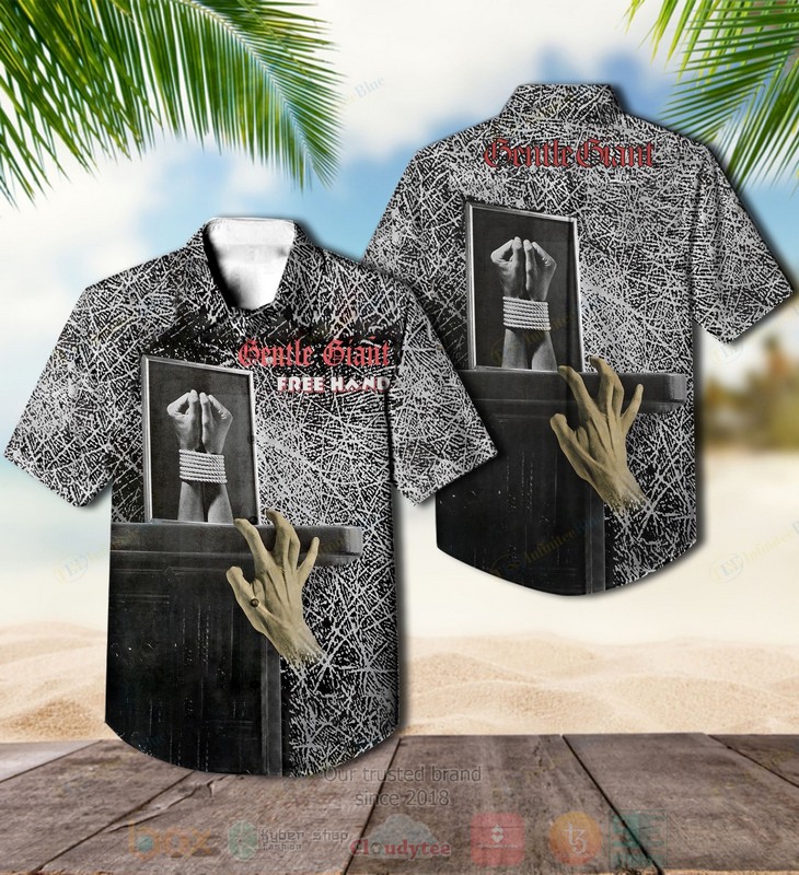 BEST Gentle Giant Acquiring Free Hand Album Aloha Hawaiian Shirt