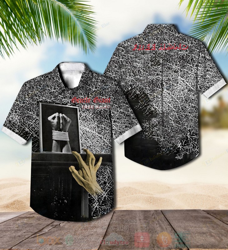 BEST Gentle Giant Free Hand Album Aloha Hawaiian Shirt